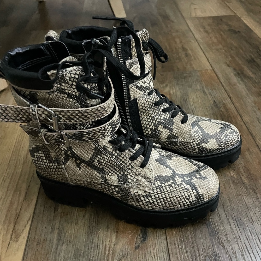 Dolce Vita snakeskin boot